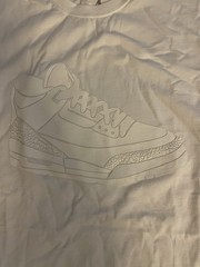Jordan Retro 3 Anniversary Tee (white) 410877-100 Pure Money Size XL