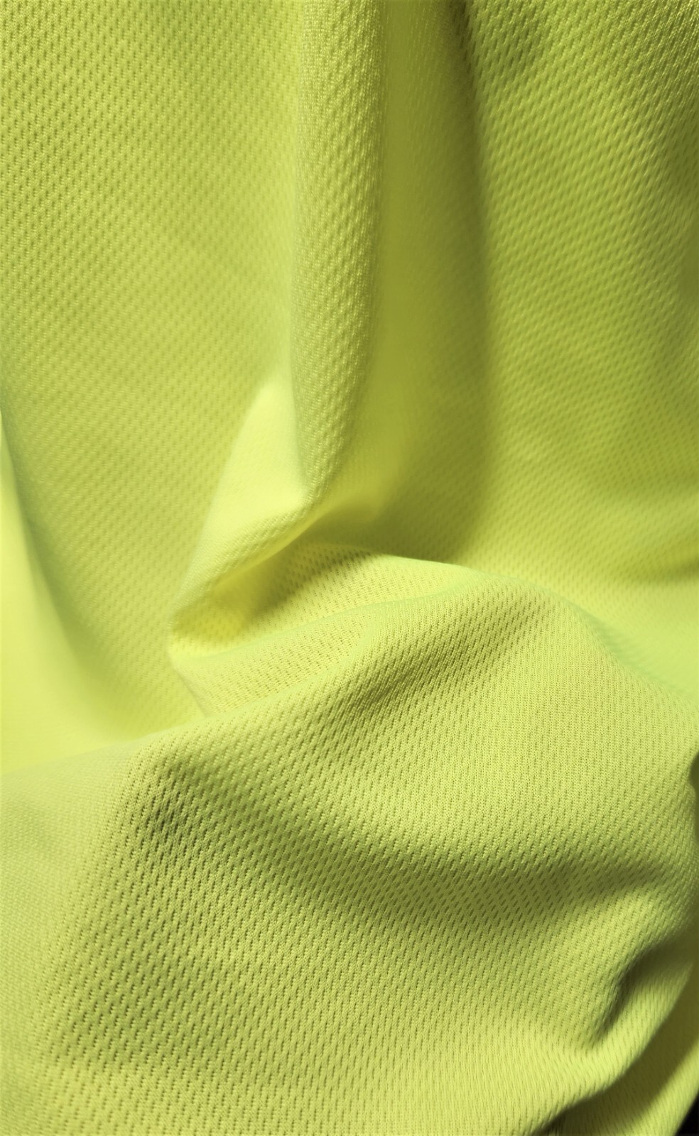 Yellow Long Sleeve Safety Shirt With Hoodie, Quick Dry Polyester Birdeye mesh gallery