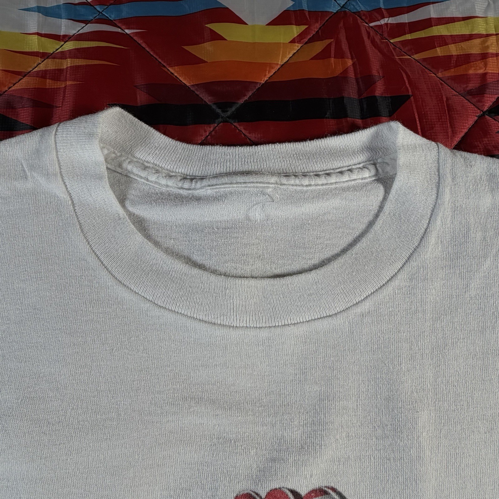Vintage 90s Baseball An American Tradition White T-Shirt Mens Large MLB USA gallery