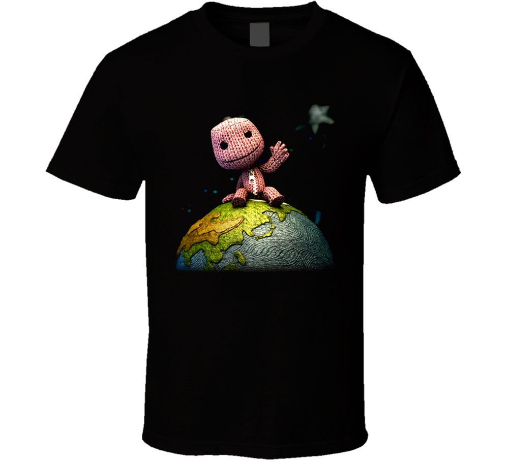 Little Big Planet Sackboy Video Game T Shirt