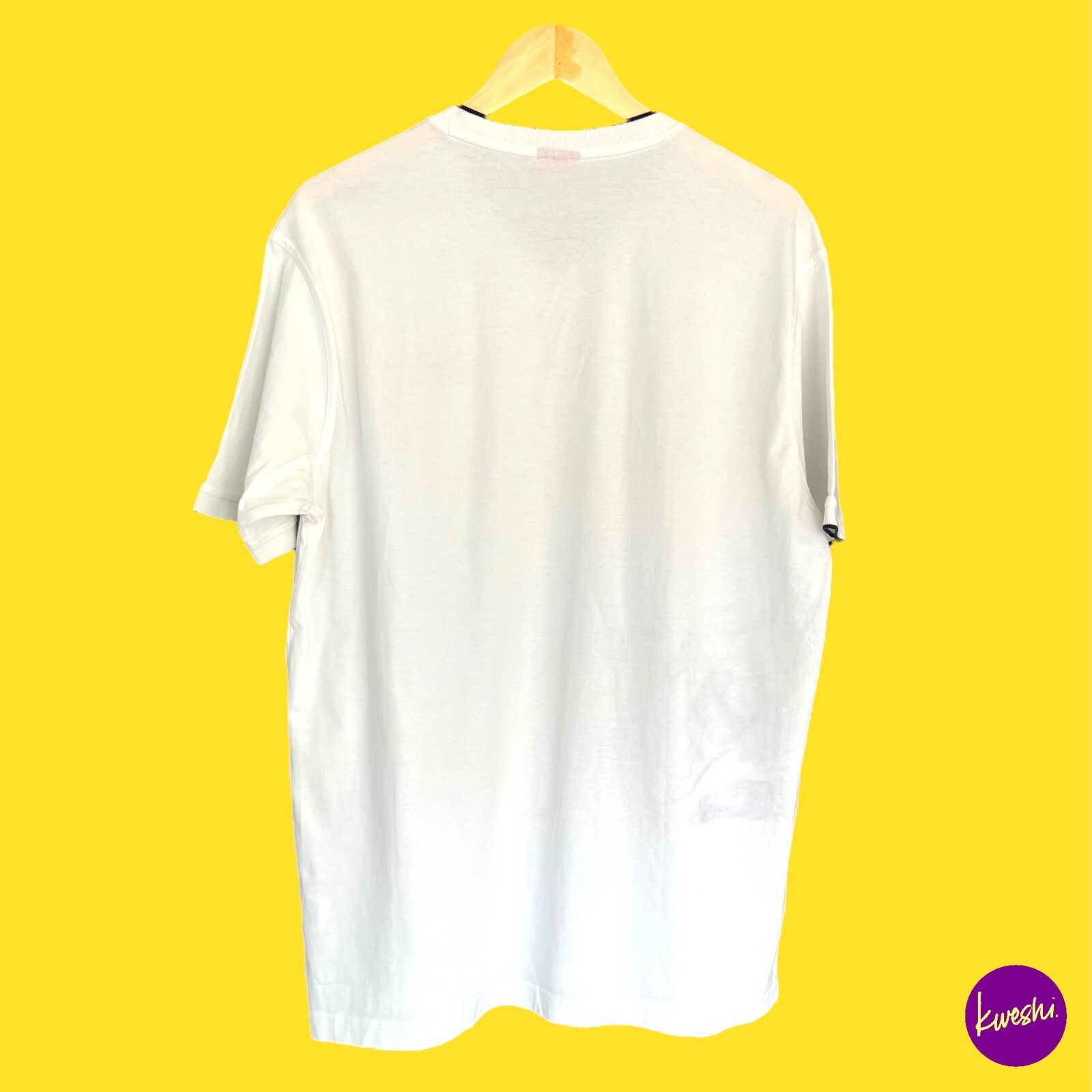 SLAZENGER Men's Essential T-Shirt, 100% Cotton, Crew Neck, White, UK XL gallery
