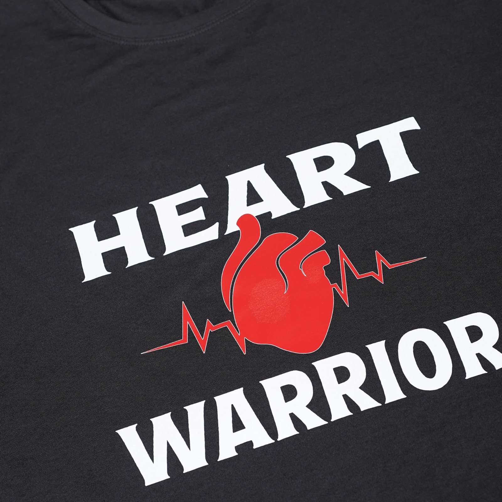 Shirt for men's Heart warriors 100% cotton Short Sleeve activewear gallery
