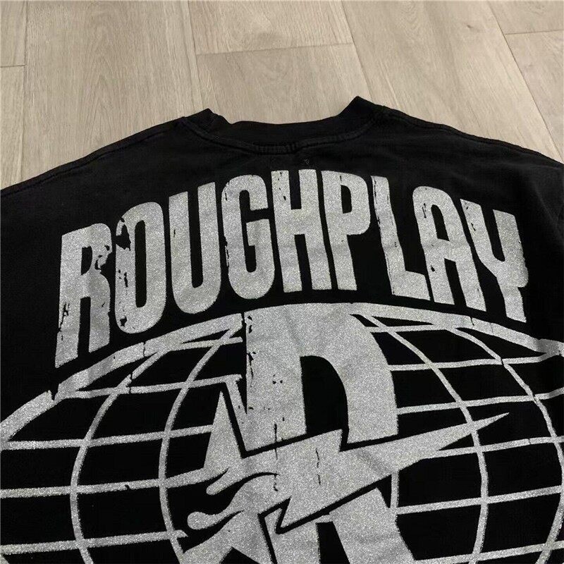 RoughPlay High Street Distressed Washed Skull Print Long Sleeve T-shirt gallery