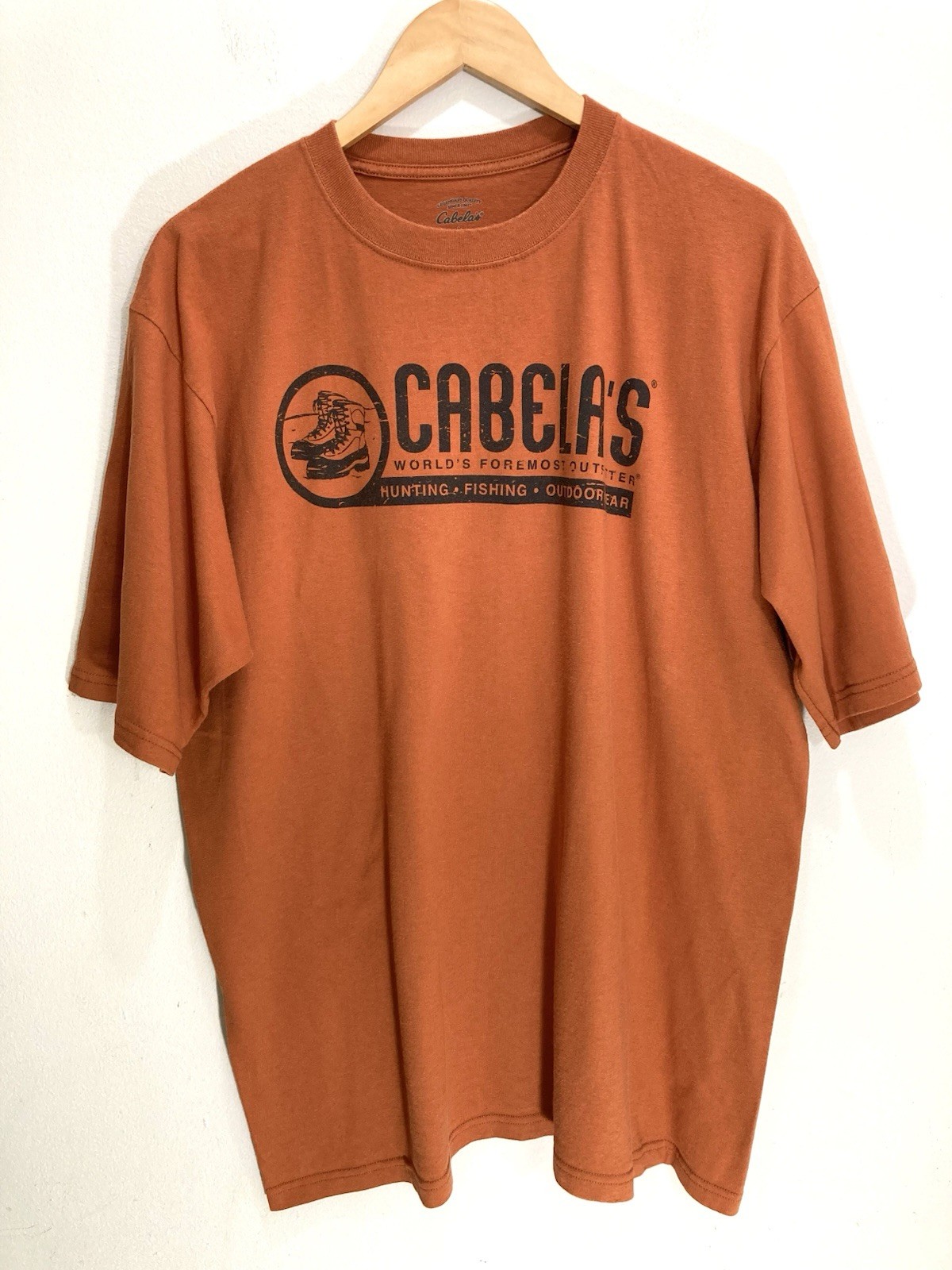 Cabela’s Men’s T-Shirt Size Large Short Sleeve