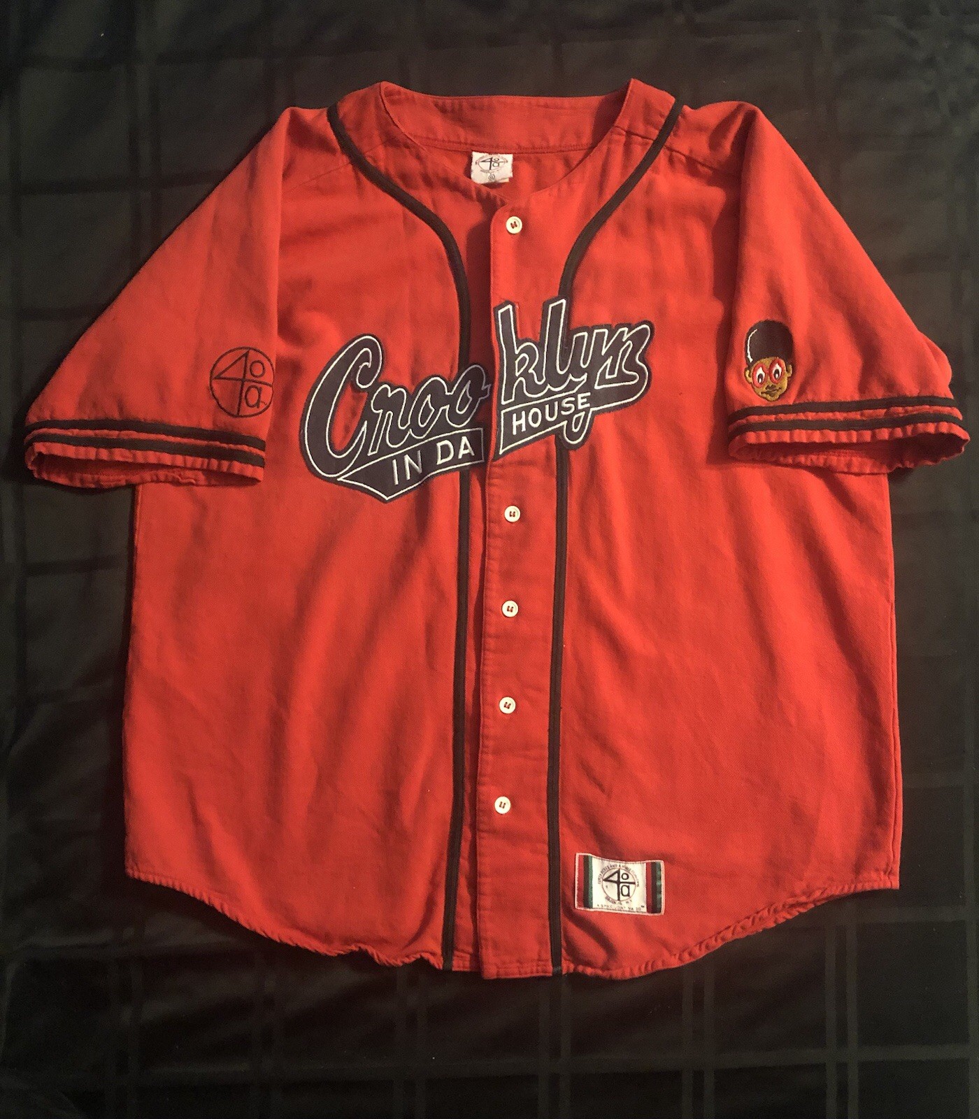 Spike Lee Crooklyn In Da House Movie Promo Jersey Mens XL Vintage Forty Acres
