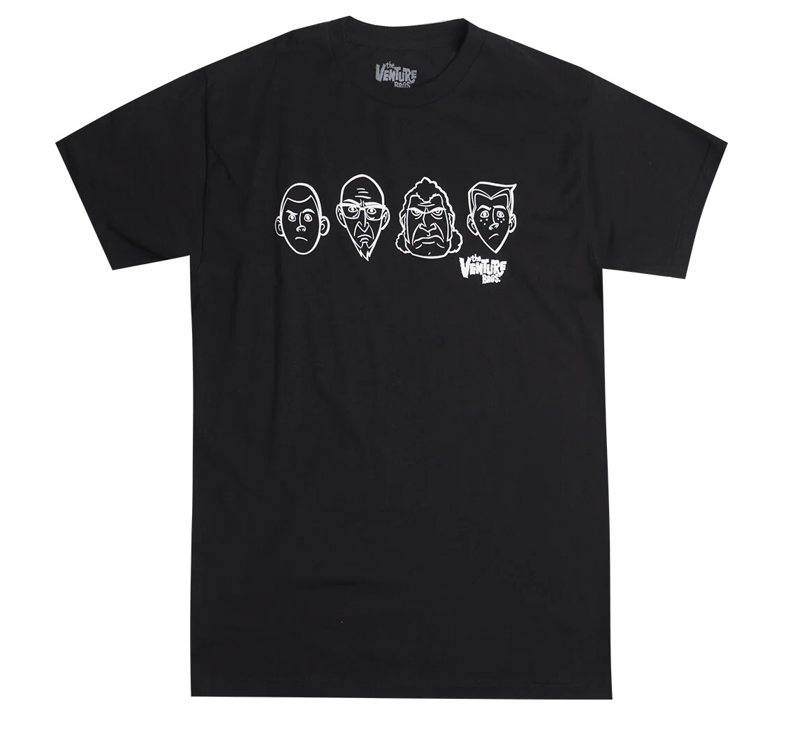The Venture Bros. Officially Licensed Black Unisex T-Shirt, Official Merch gallery