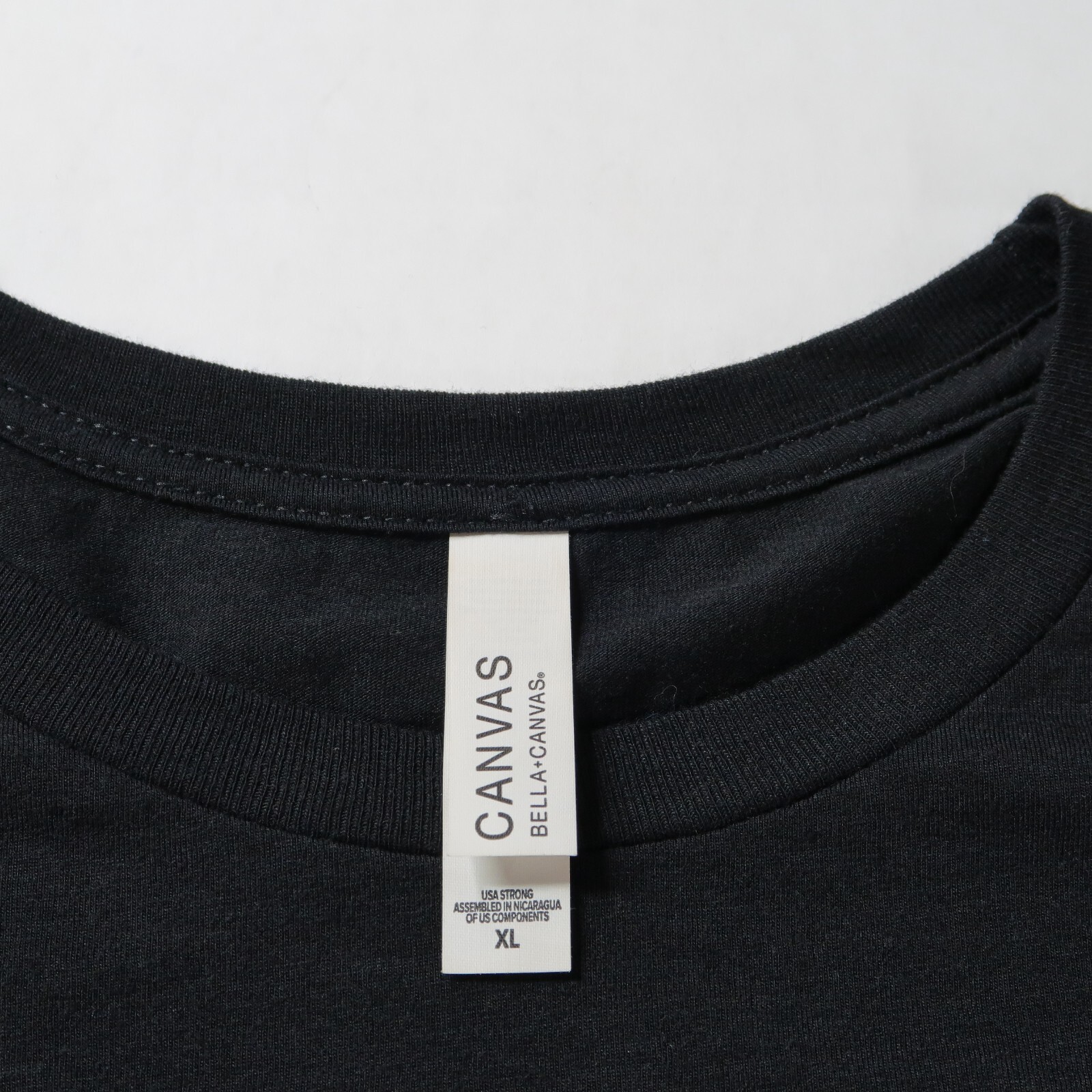 Bella + Canvas Tee Shirt Thrivent size XL black polyester/cotton/rayon gallery