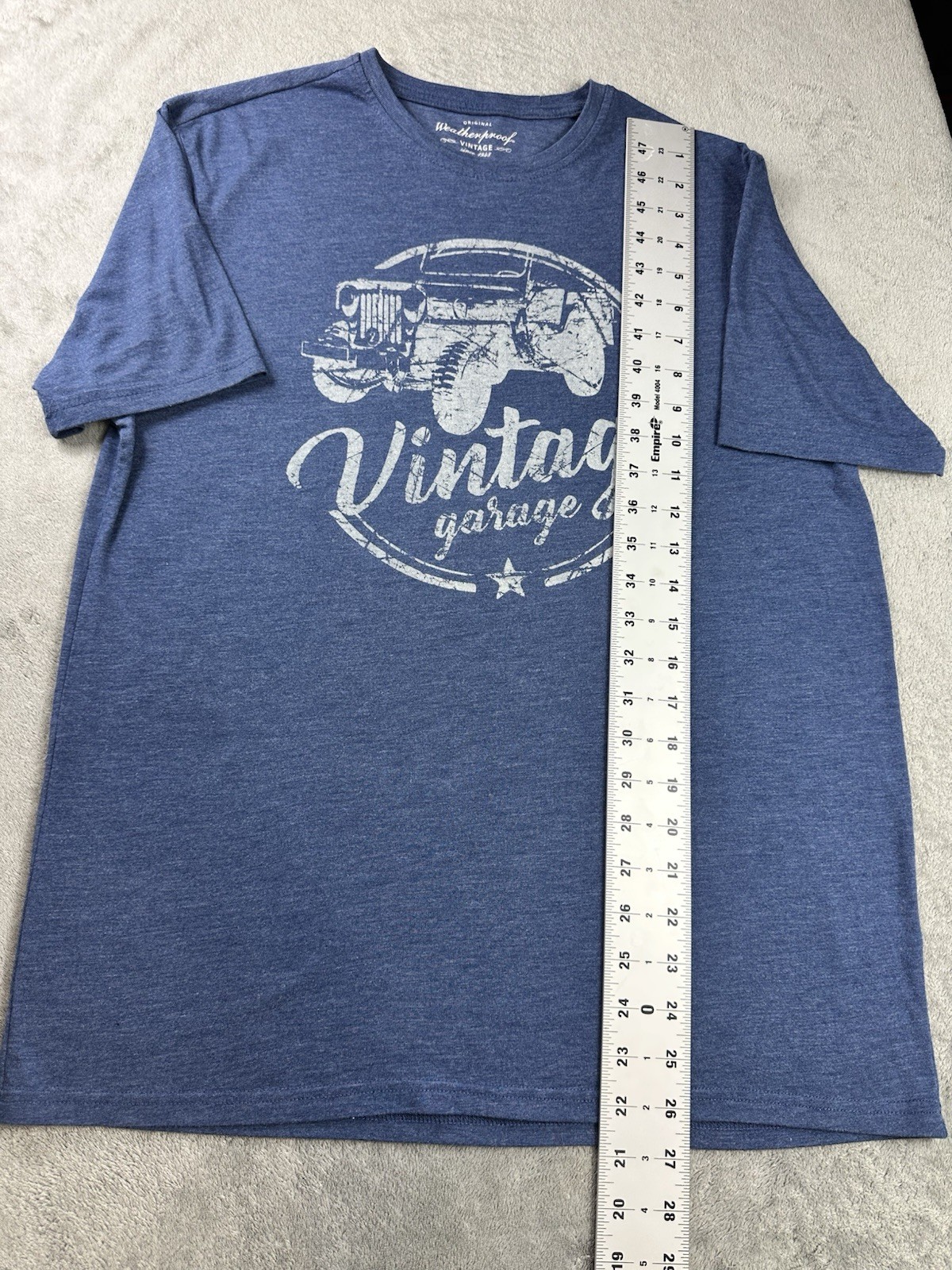 Weatherproof Vintage Men's Jeep Graphic T-Shirt blue short sleeve size M gallery