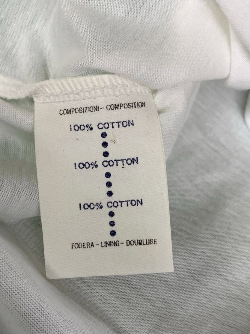 Iceberg HISTORY Vintage GOOFY White T-Shirt Men's Unused with Tag From Japan gallery