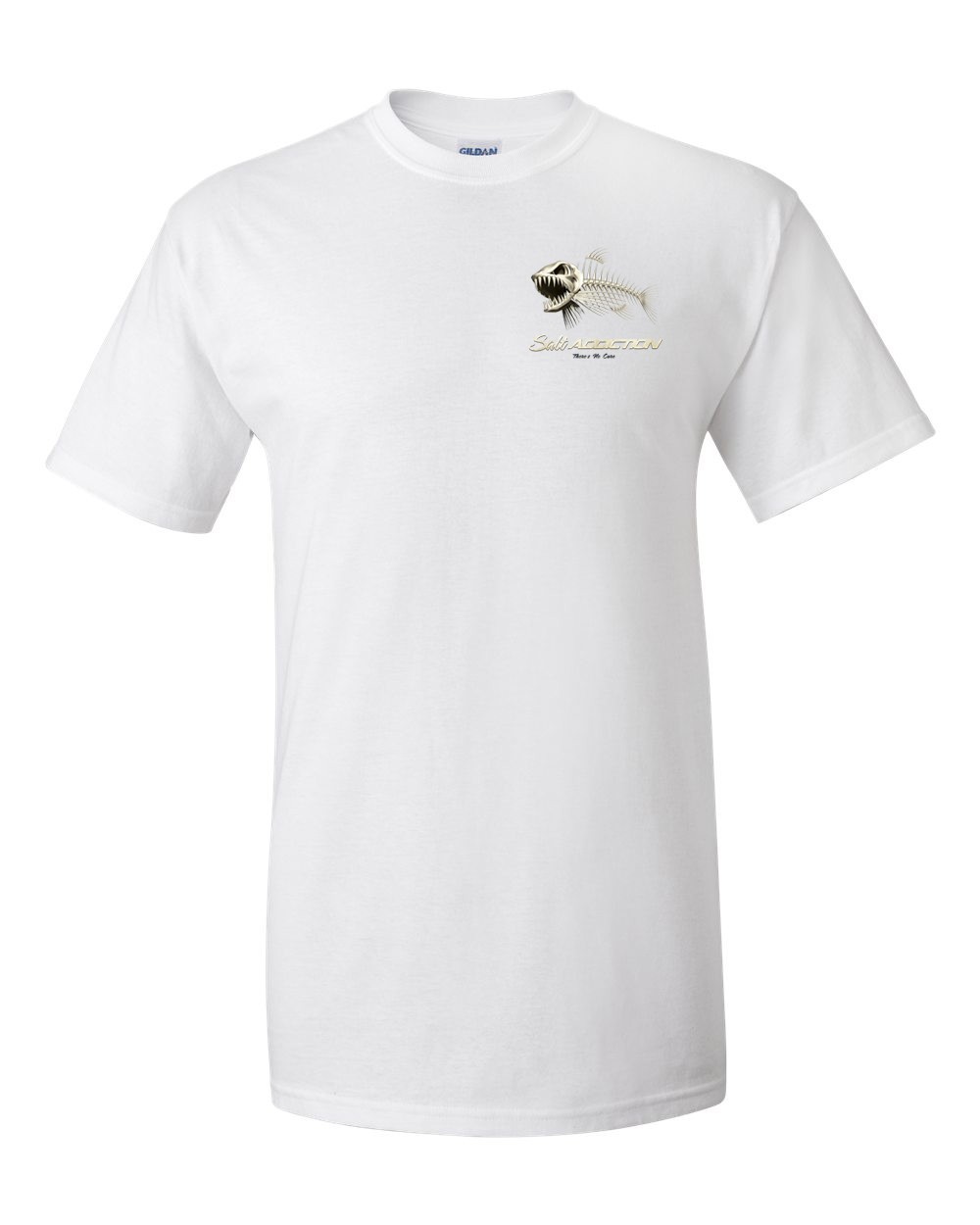 Salt Addiction Saltwater Bonefish Flats Fishing Short Sleeve T Shirt Ocean gallery