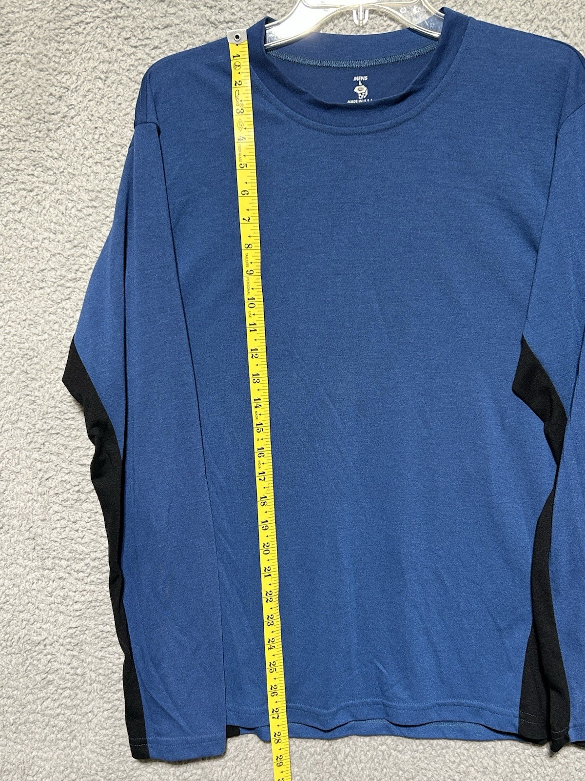 Mountain Hardware Shirt MHW Mens Blue Sz Large Base Later Gorpcore Trekking USA gallery