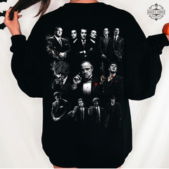 Gangster Legends mix Tee | Mafia characters inspired | Classic movie 80s 90s fan