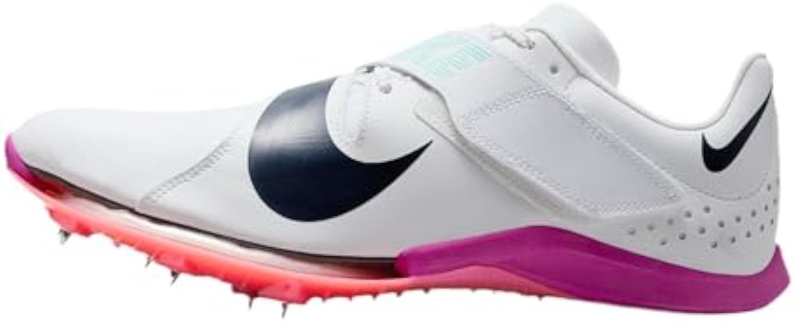 Nike Long Jump Elite Track & Field Jumping Spikes (White/Bright Crimson/Obsidian gallery