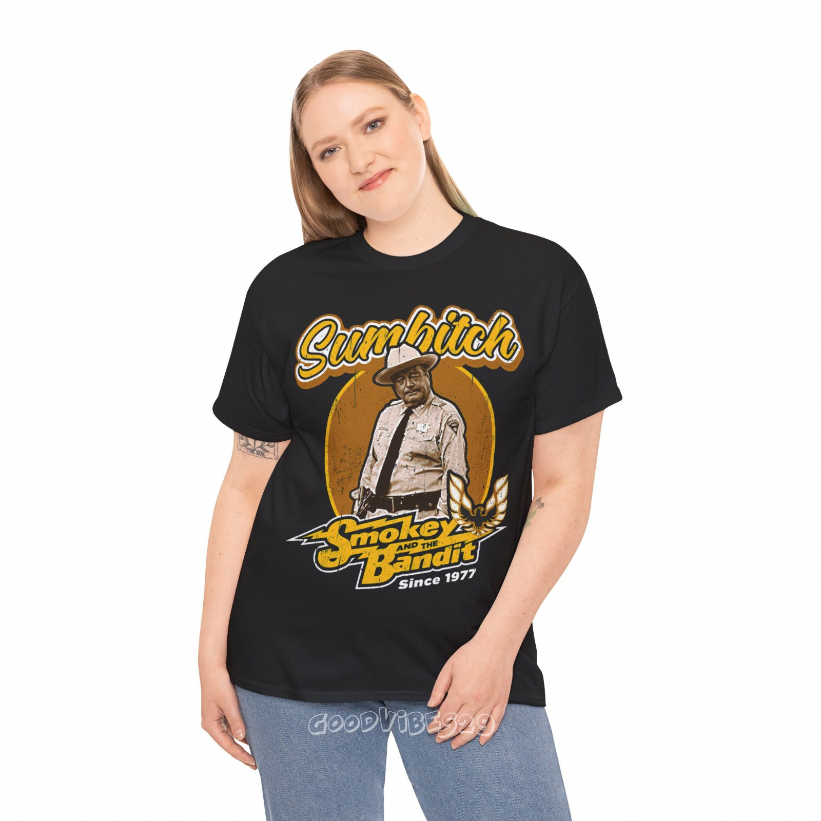 Sumbitch Smokey And The Bandit Buford T. Justice 90s S-5XL Tee Men Women Unisex gallery