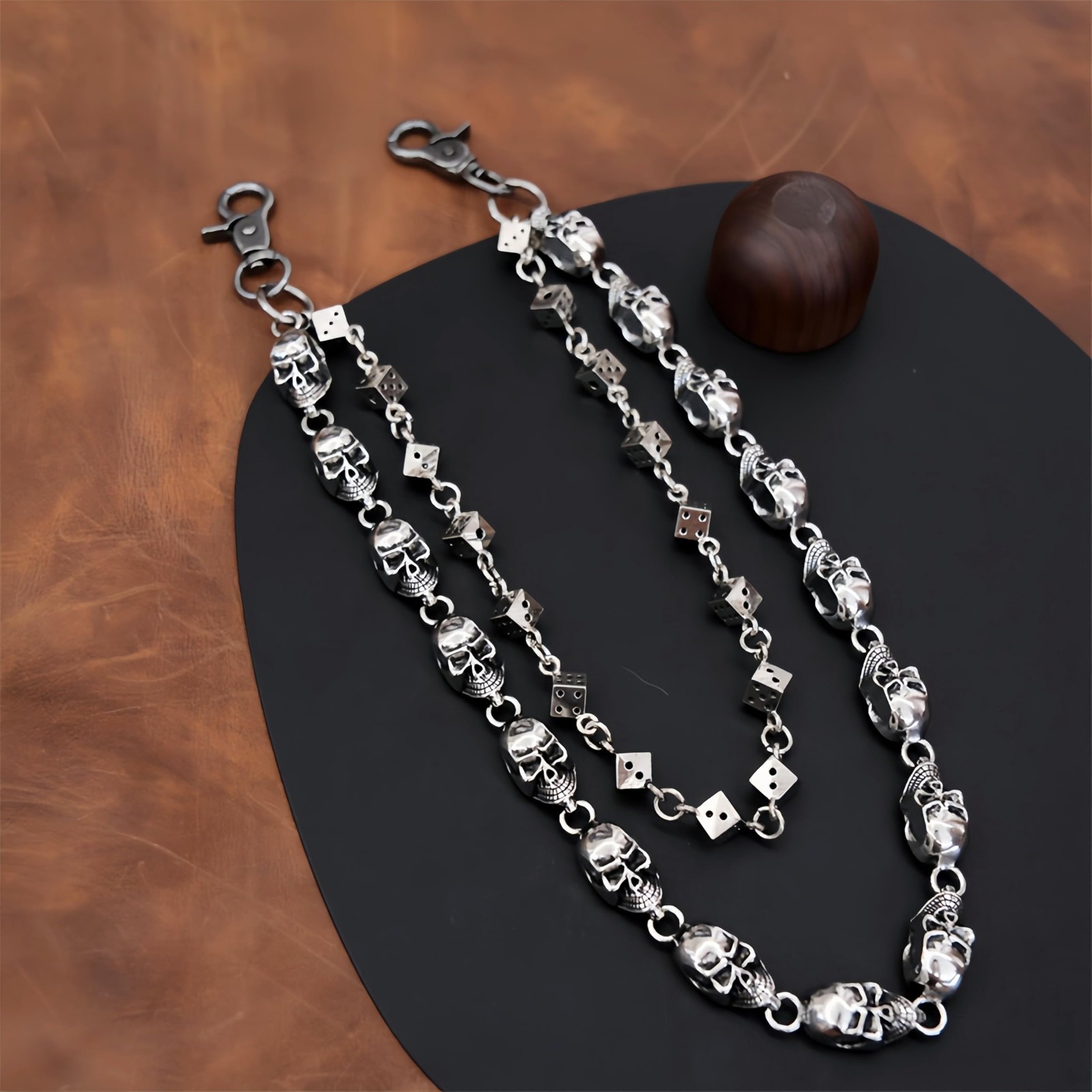 Unisex Punk Chains For Pants Heavy Duty Belt Chains Hip Hop Trousers Jeans Chain gallery