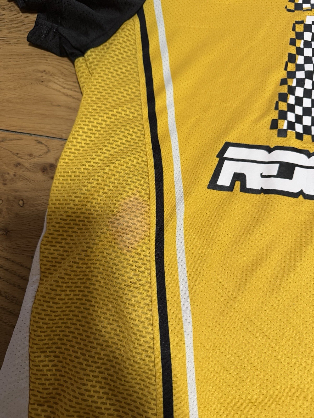 Rockstar Original Jersey Style Short Sleeve Shirt Size Large Mesh Blended Fabric gallery