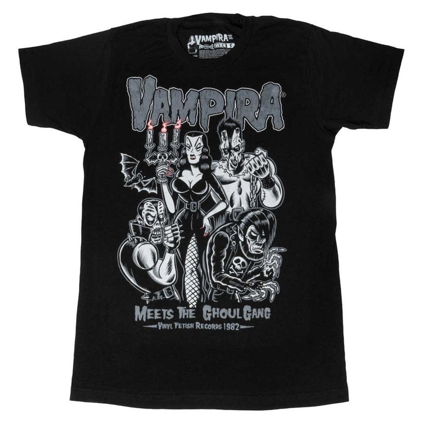 Kreepsville Vampira Meets Ghoul Gang Shirt Tee Gothic Horror S-M-L-XL-2X-3X NWT gallery