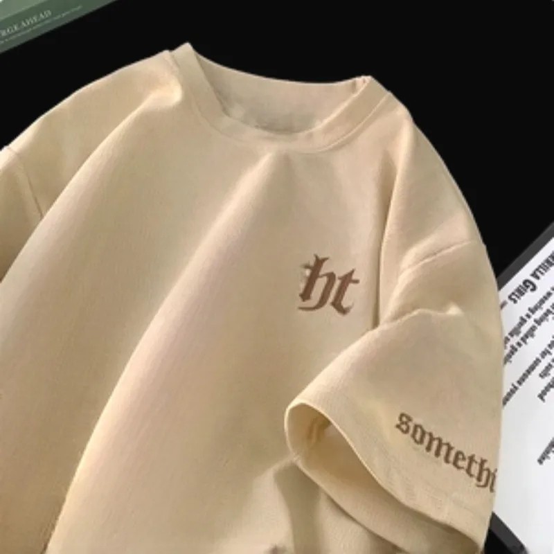 Men's Oversized Heavyweight Cotton T-Shirt In Crew Neck Loose Fit (Size- S-3XL) gallery