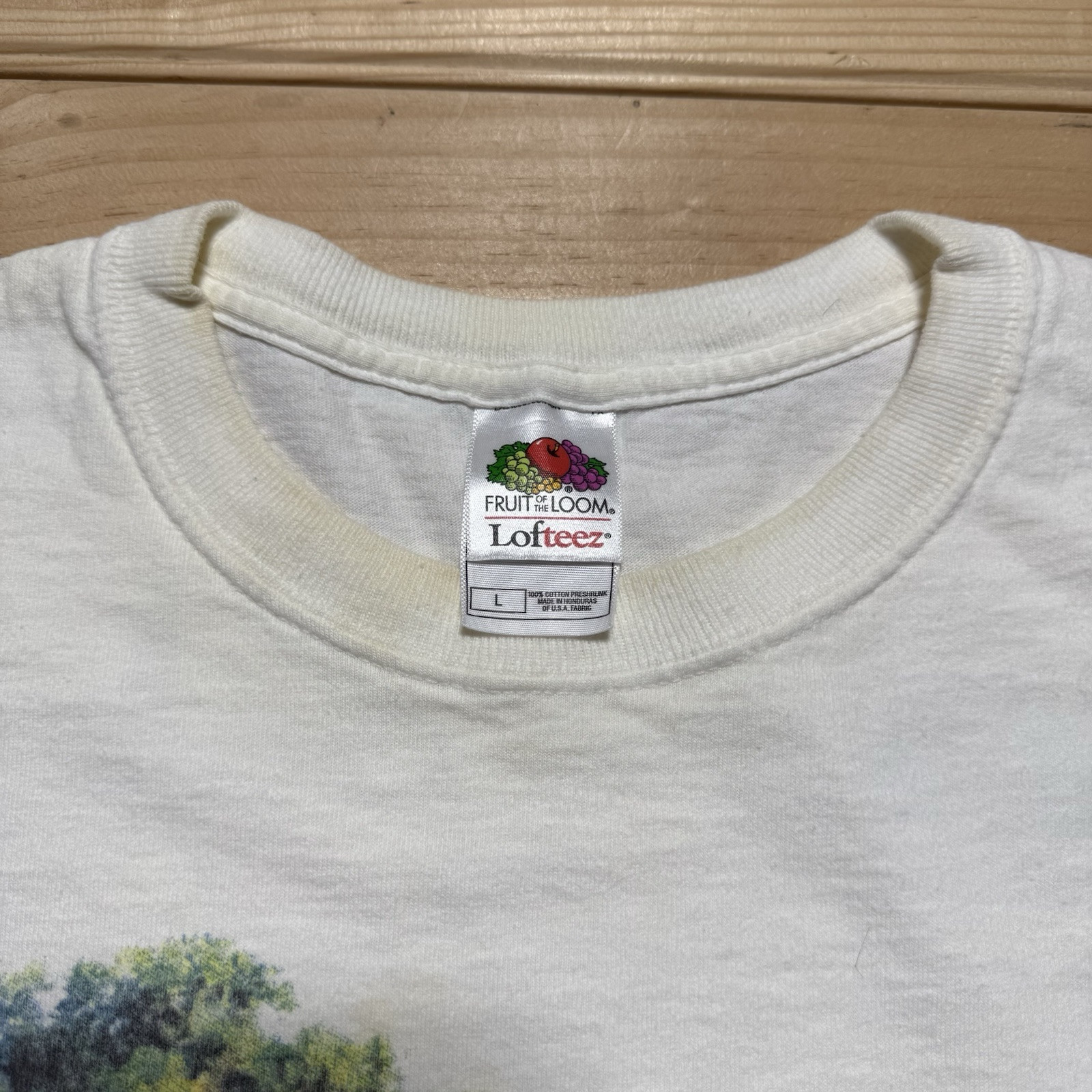 Vintage Lake Pat Cleburne TZ Training Camp Permian Basin Boating Shirt - Large gallery