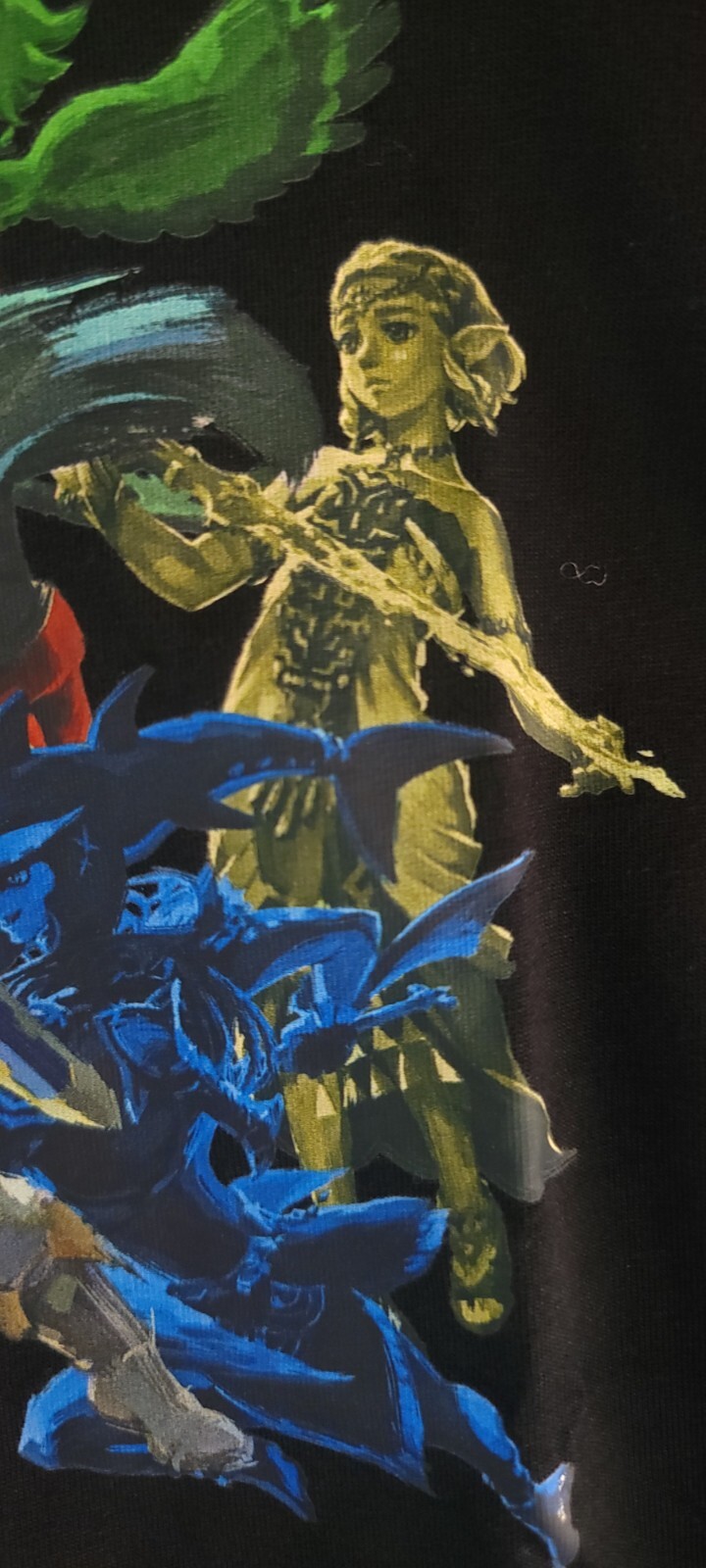 Uniqlo UT Legend Of Zelda Tears Of The Kingdom Heroes Graphic T Shirt M Game gallery