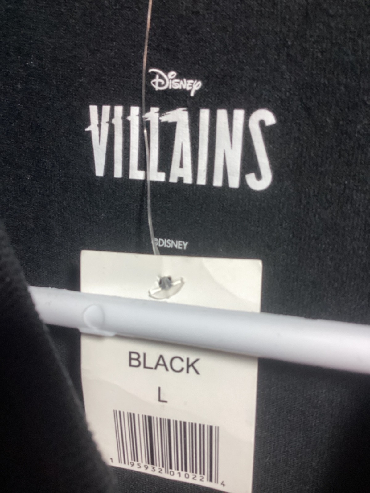 Disney Villains Black Large Cotton Blend New with Tags T Shirt T7 gallery