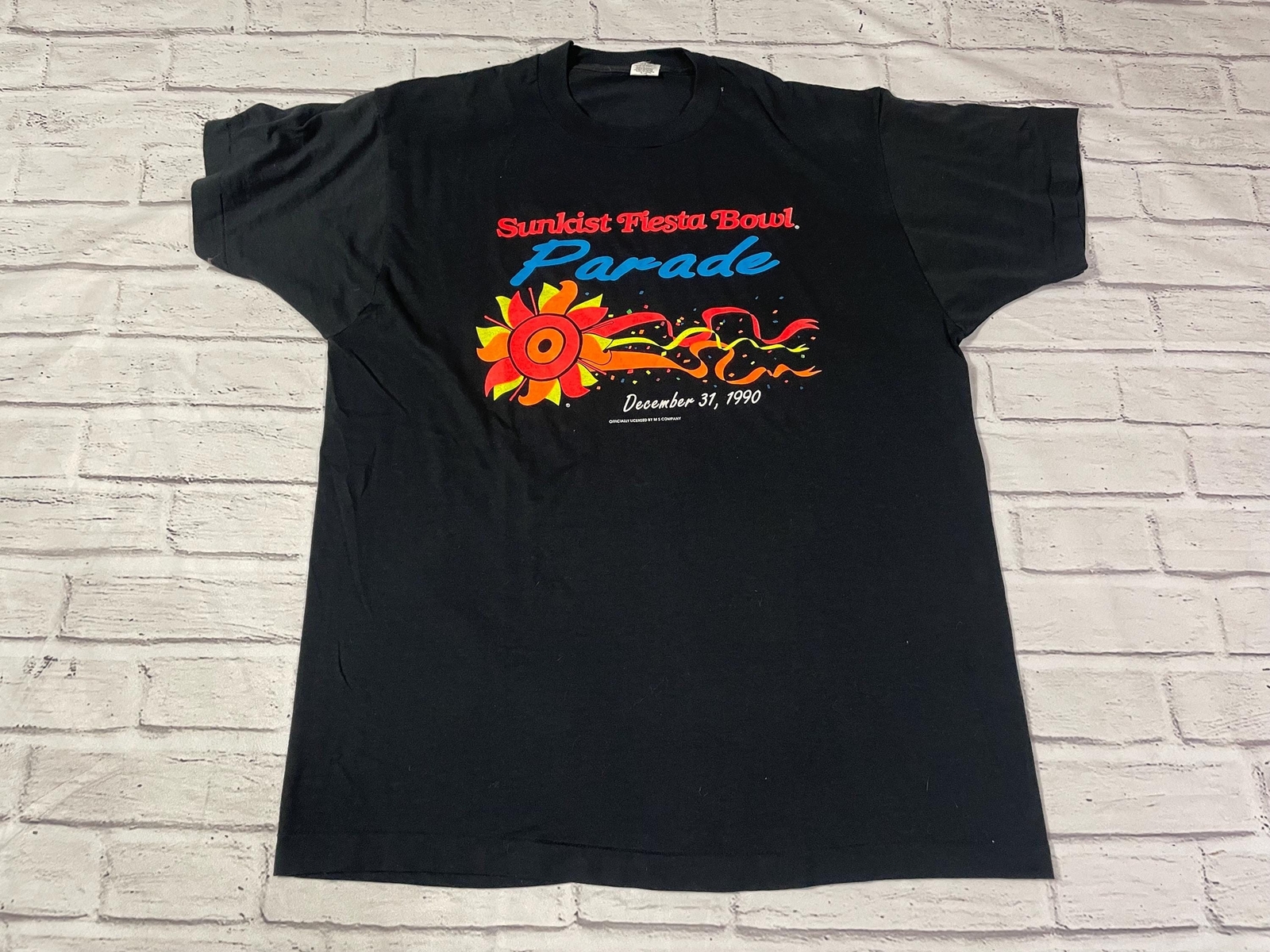 vintage 1990 Sunkist Fiesta Bowl Parade shirt - Screen Stars fits L/M single sti gallery
