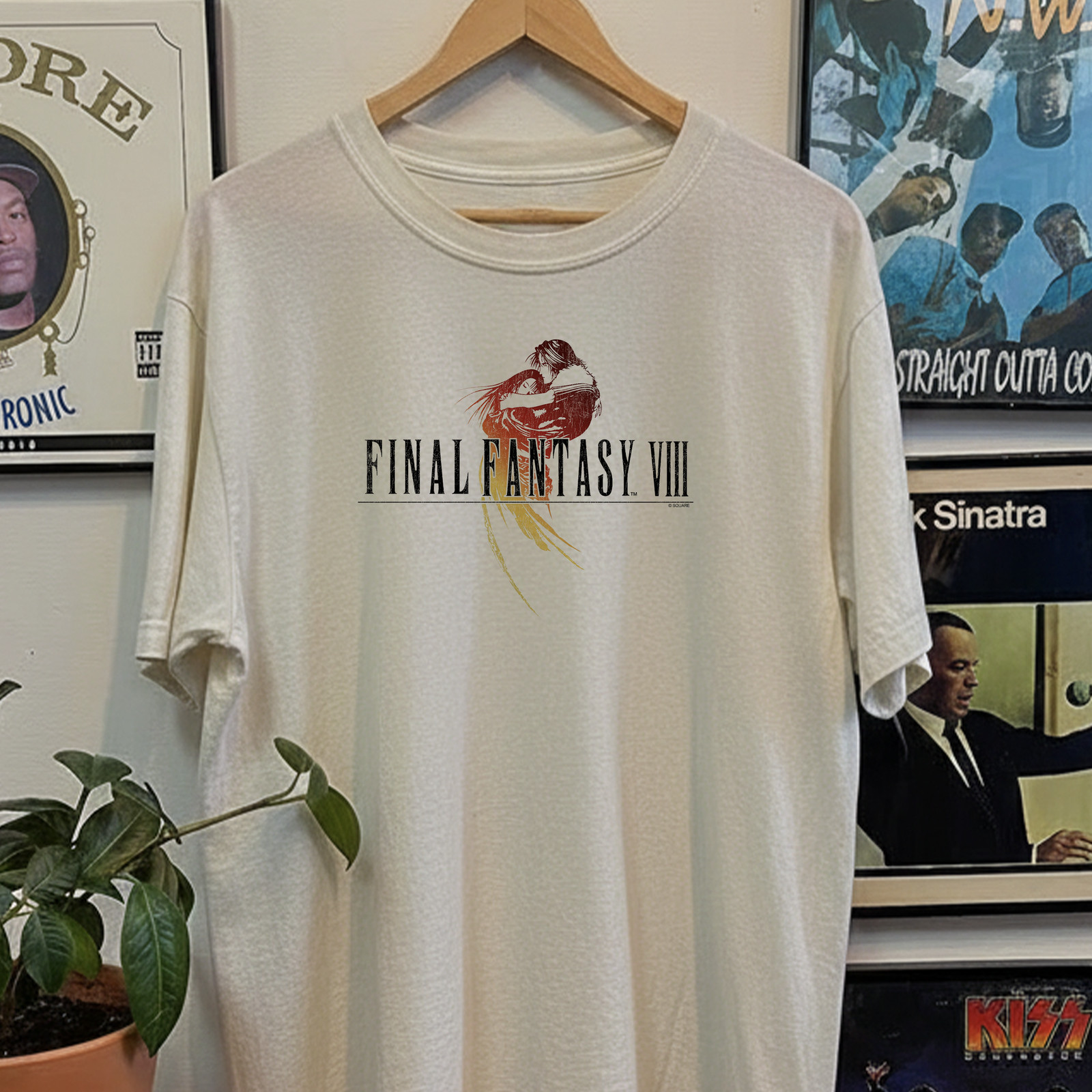 Final Fantasy VIII Promo Washed T-Shirt White L gallery