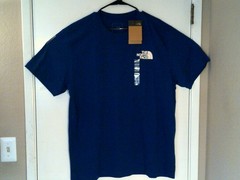 NEW NORTH FACE “Exploring Old & New Places Tee” MEN’S BLUE T-SHIRT XL NF0A8FVSD1