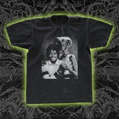 Michael Jackson and ET Tee Unisex Short Sleeve Shirt S-5XL