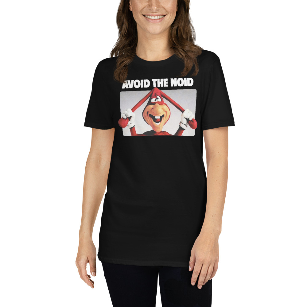 Avoid the Noid, 1980s, Classic, Dominoes Pizza, Printed T-shirt gallery