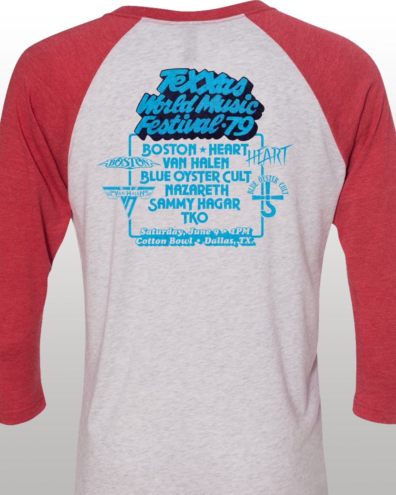 Unisex Retro T-Shirt | Texas Jam Inspired 1979 Music Style Tee | S–XXL gallery
