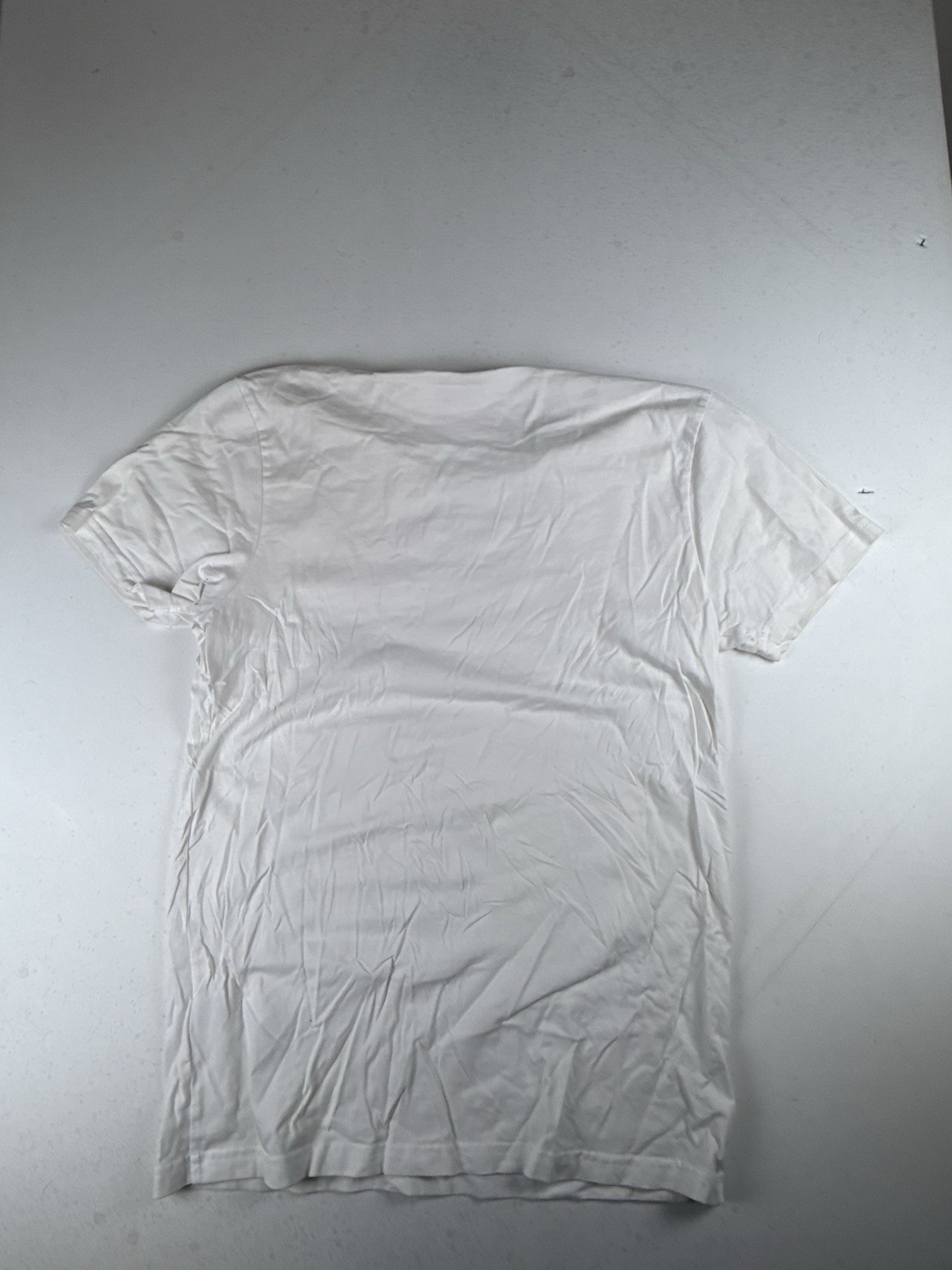 Son of a Tailor White 100% Supima Cotton Short Sleeve Crewneck T-Shirt Men Small gallery