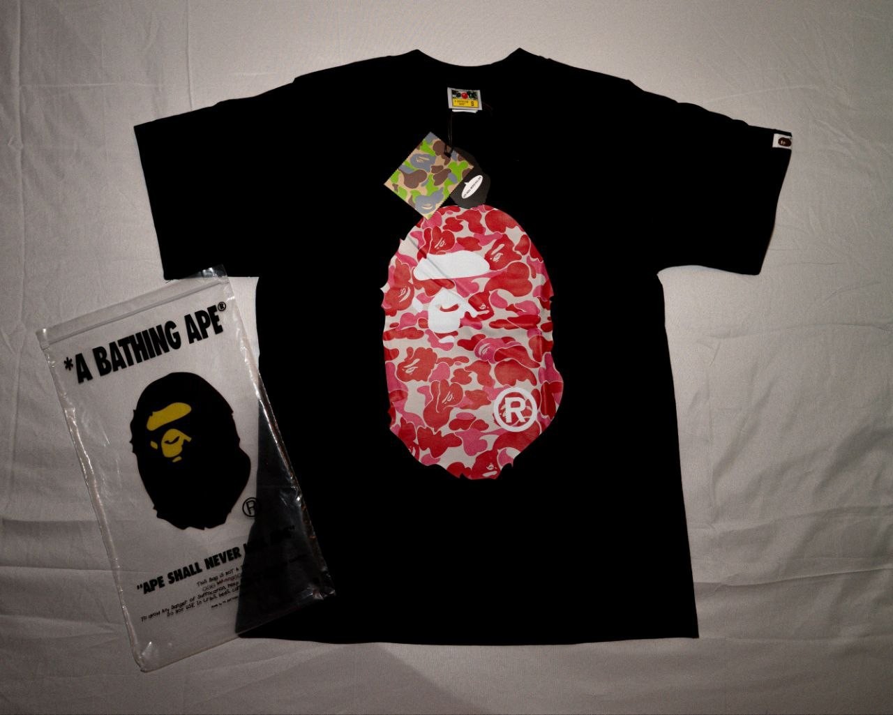 BAPE T-Shirt (Red/White) “Camo Graphic Tee” gallery