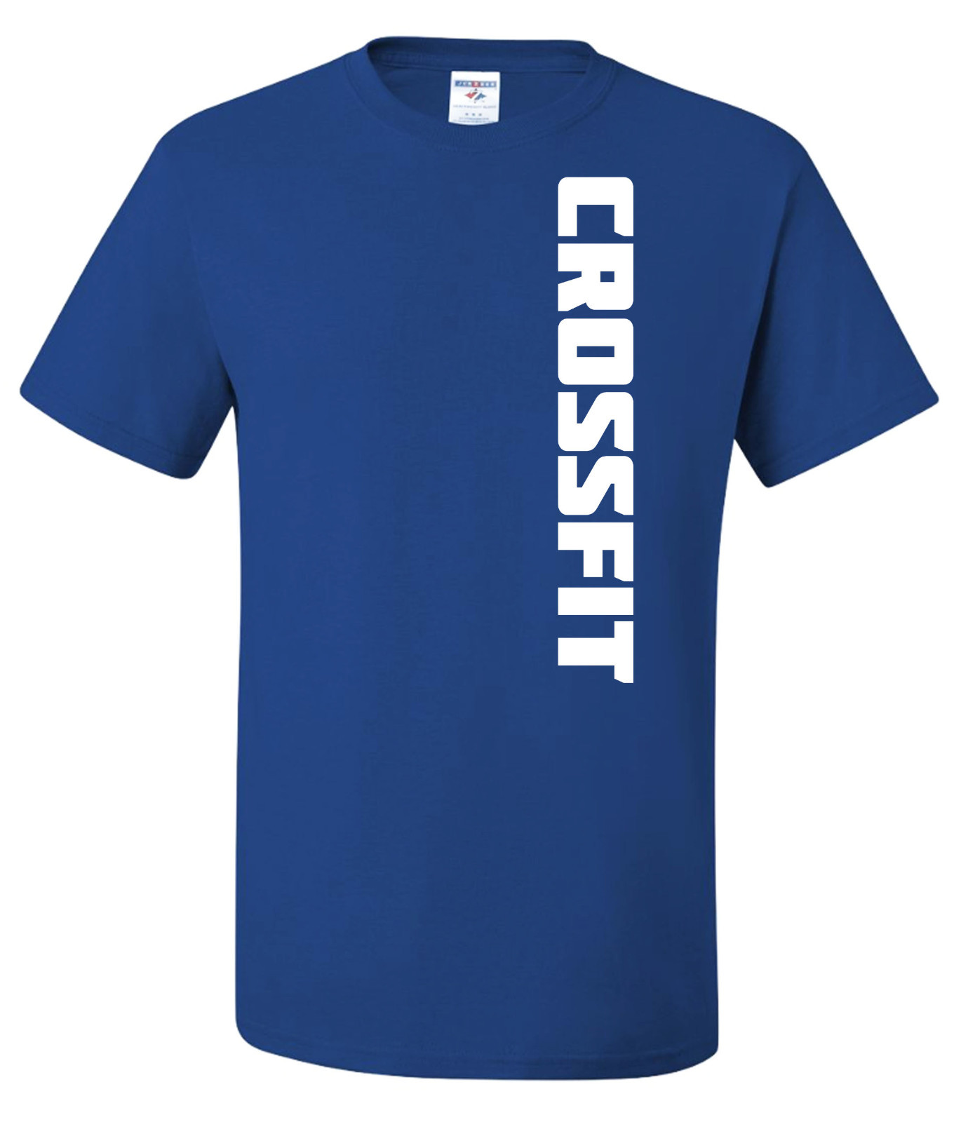 CROSSFIT T-shirt 50/50 PolyCotton or TriBlend - Bodybuilding Gym Fitness gallery