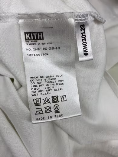 KITH T-shirt / L / Cotton / White / 21-071-060-0021-2-0 gallery