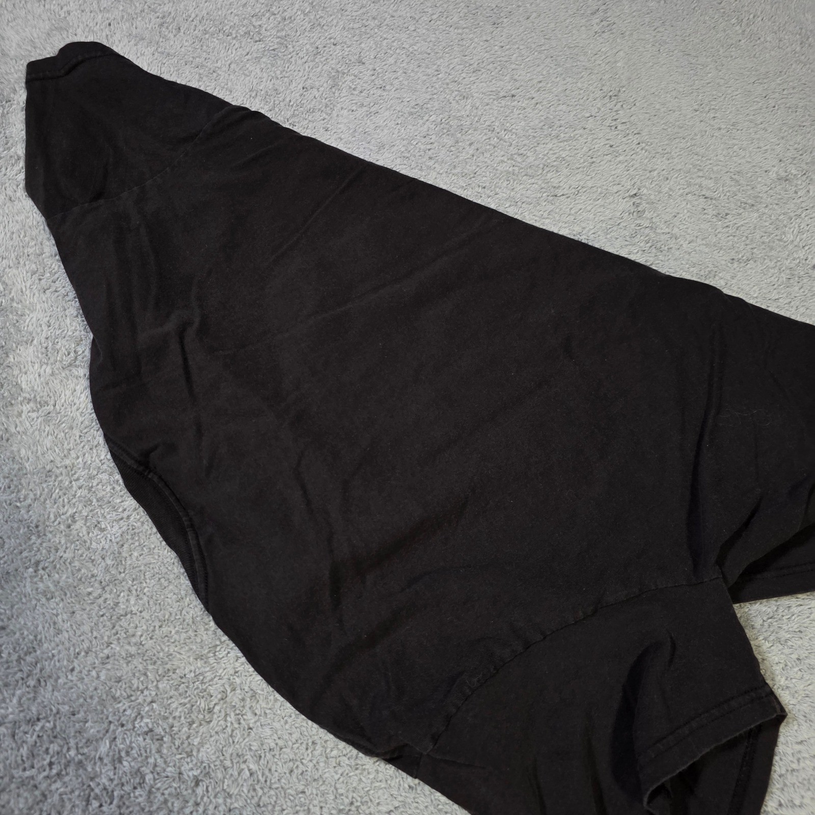 Polo Jeans Co Ralph Lauren Mens L T-Shirt Black Graphic RL American Flag Cotton gallery