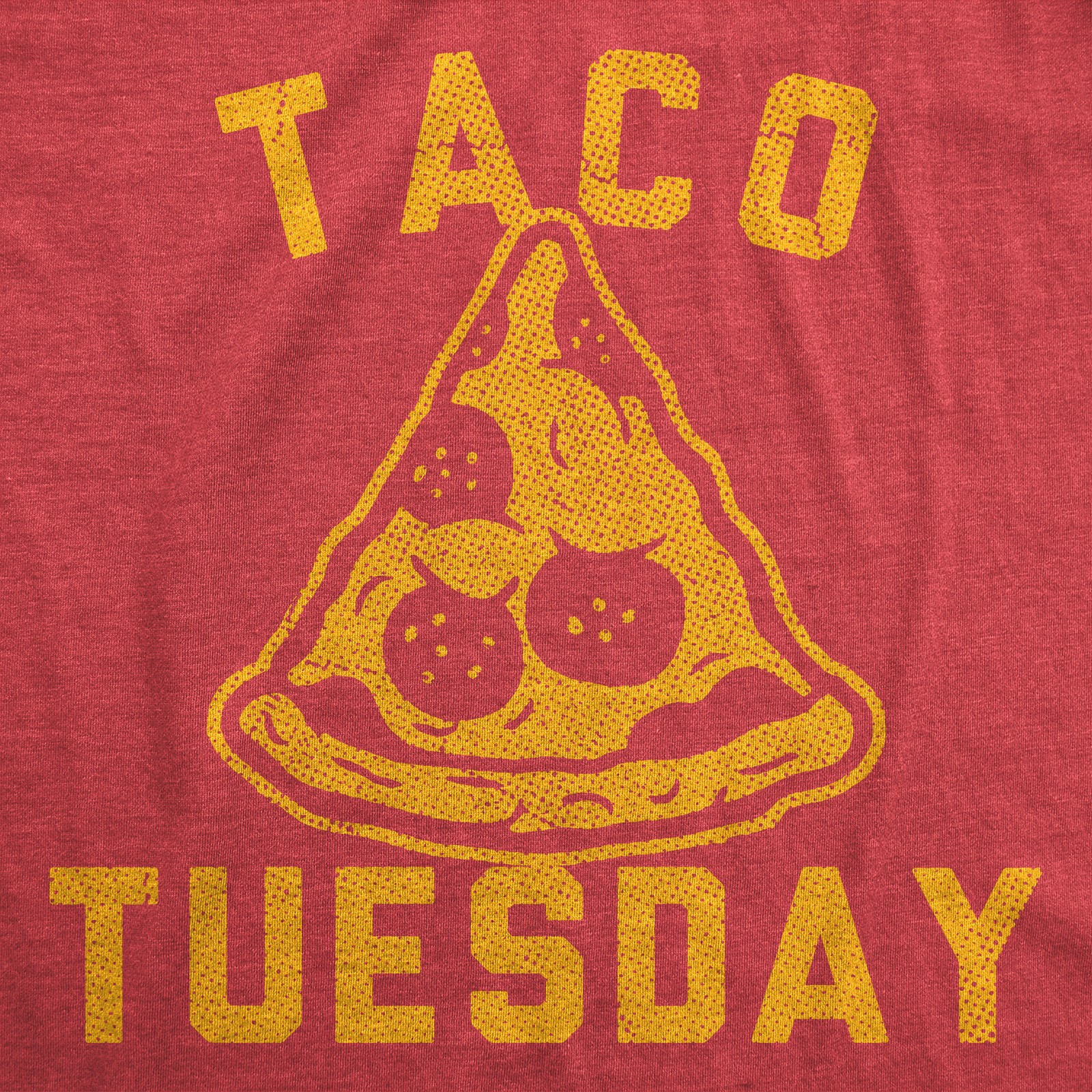 Mens Funny T Shirts Taco Tuesday Pizza Sarcastic Food Graphic Novelty Tee for gallery