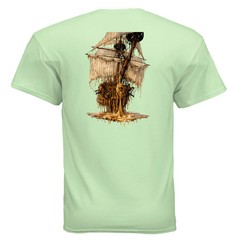 Melting Ship Graphic T-Shirt