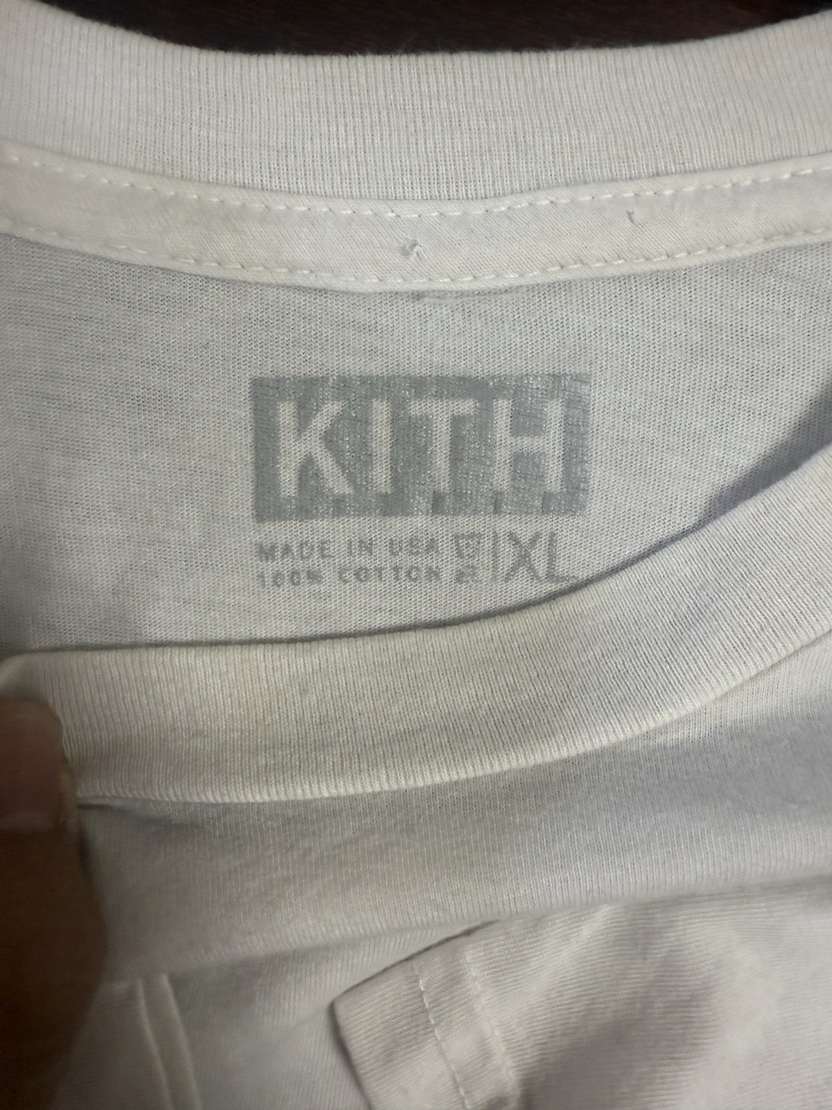 Kith White Resivor Dogs Graphic Logo Print Short Sleeve Cotton Tee Men’s XL gallery