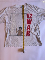 Vintage U2 War T-Shirt Thrashed/Repaired