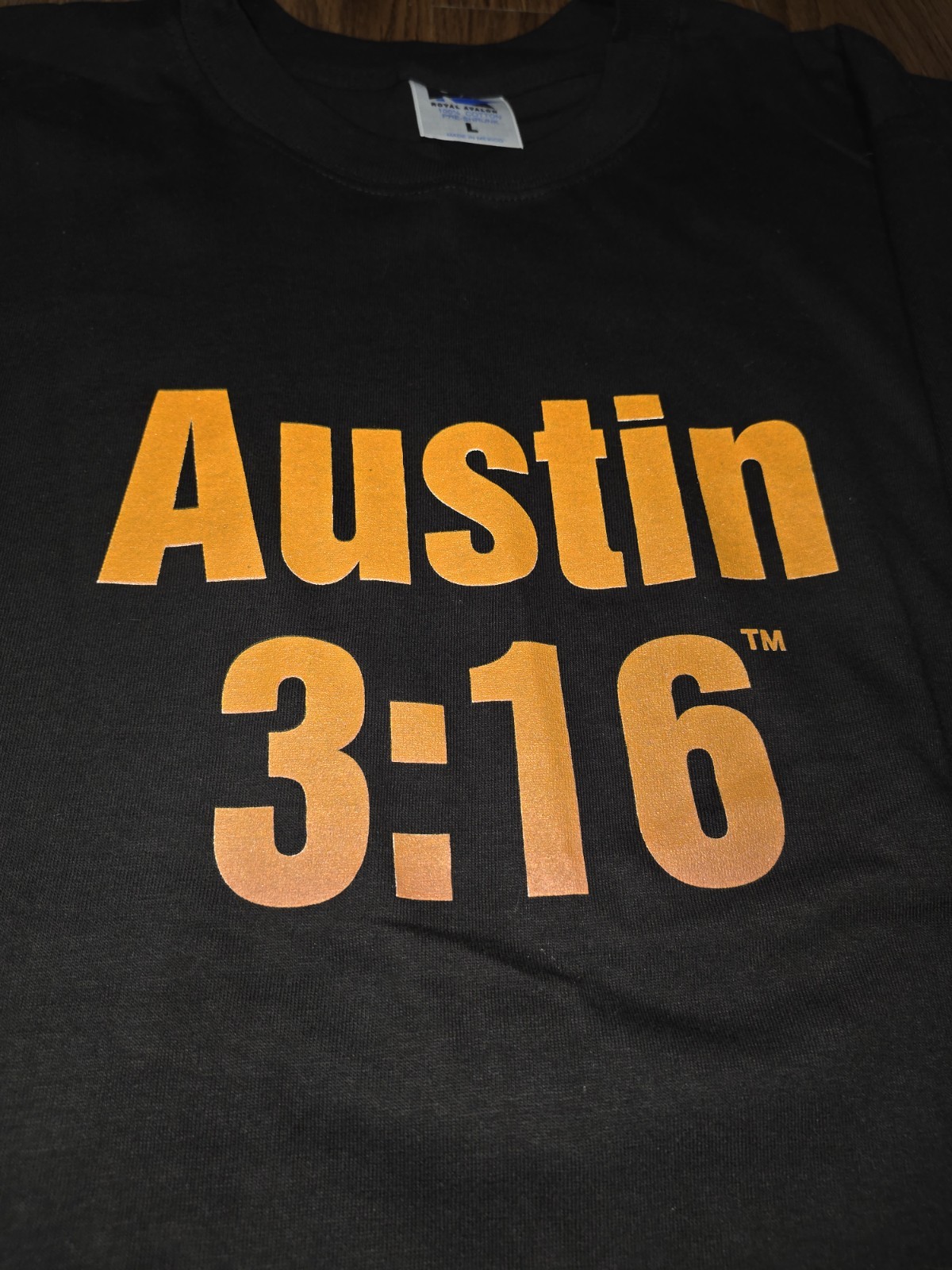 Vintage 1998 WWF Stone Cold Steve Austin Brewery 3:16 Ale T-Shirt L Tultex gallery