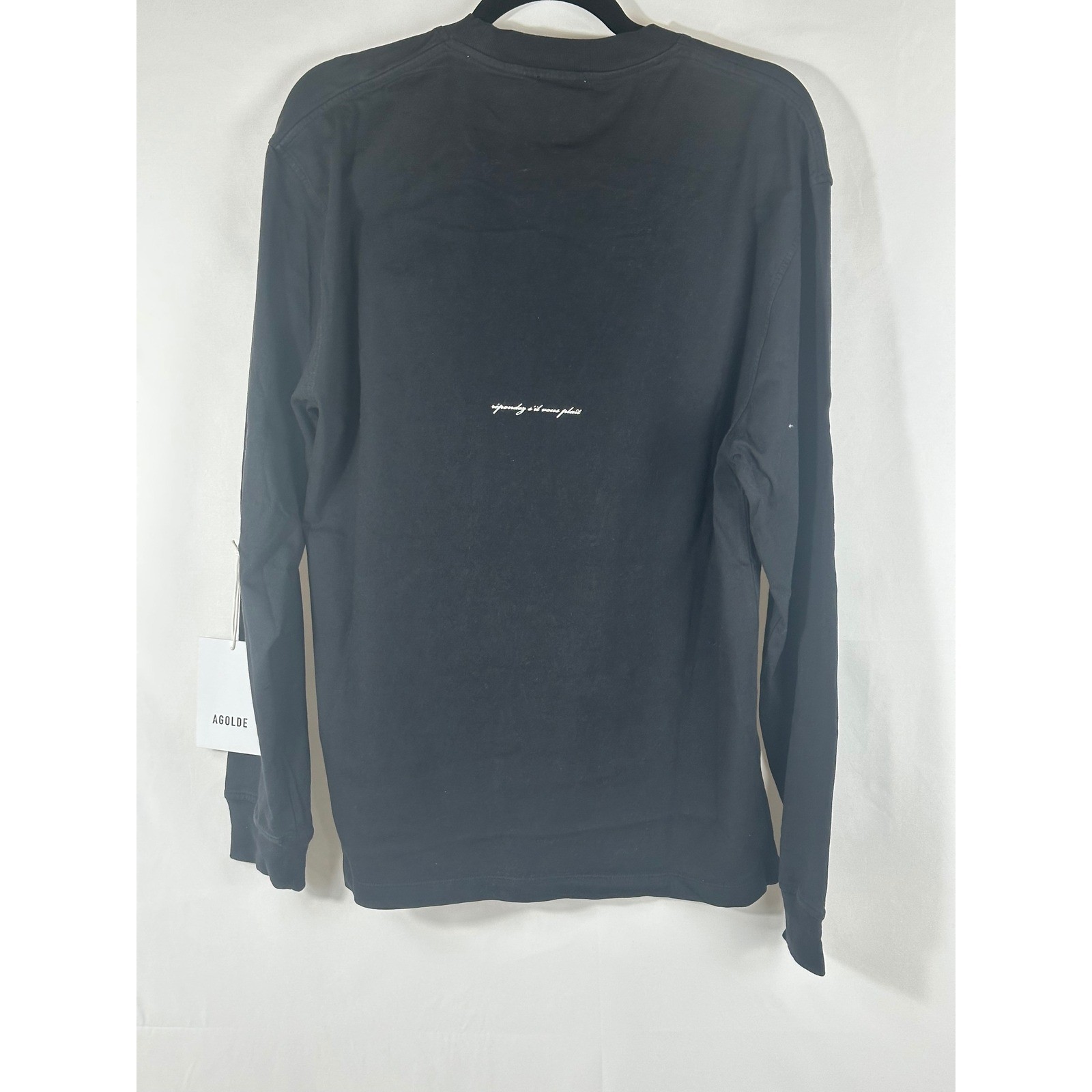 AGOLDE x RSVP Gallery Astro Boy Long Sleeve Oversized Black T Shirt Mens S - NWT gallery