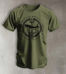 New South African Special Forces Recces Attack Diver Frogman T-shirt