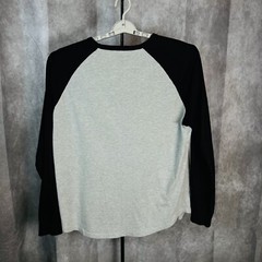 Harley Davidson XL Raglan T-Shirt Gray/Black