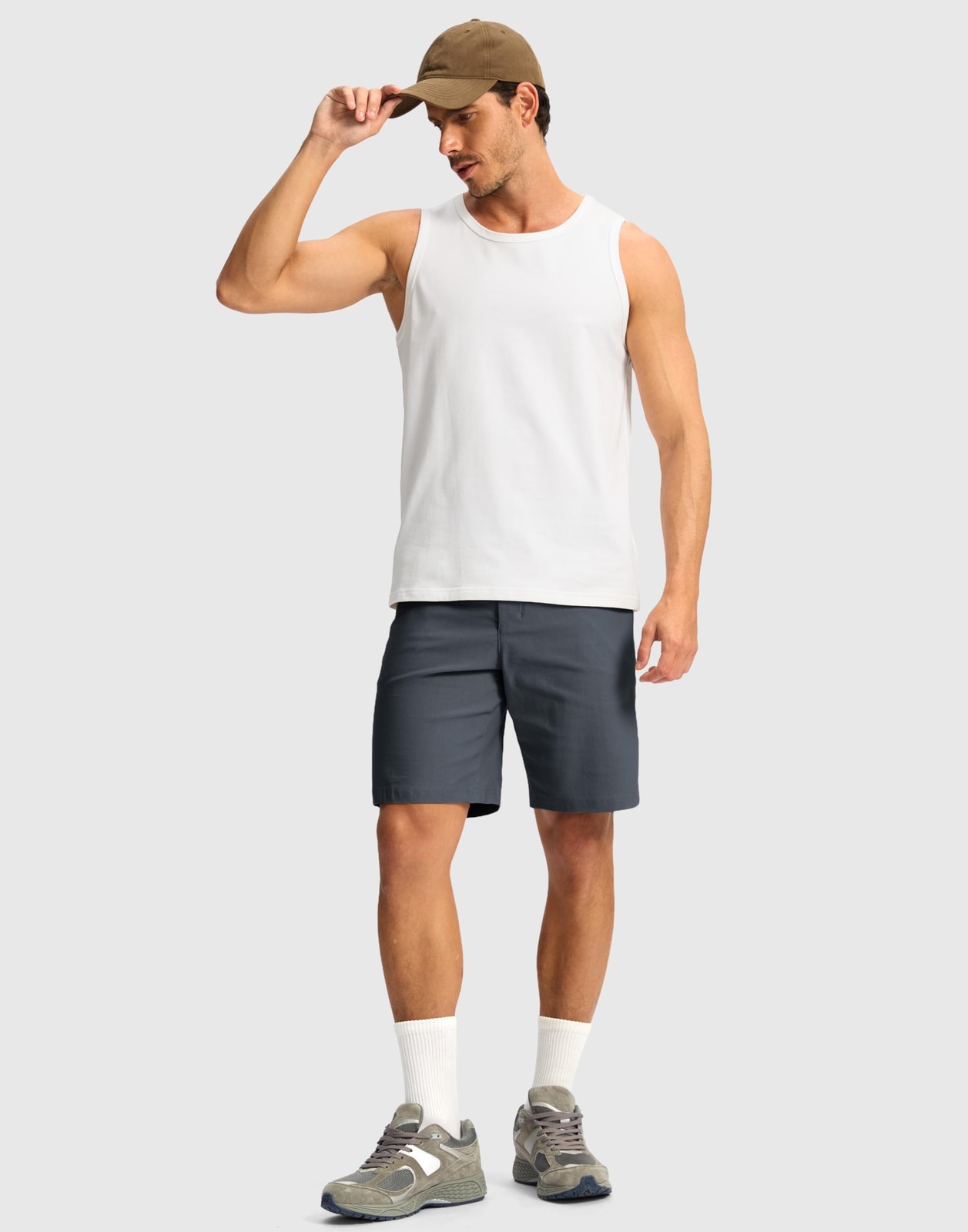 Men's Golf Dress Shorts 5"/ 7"/ 9" Stretch Casual Work Flat Front Shorts for ... gallery
