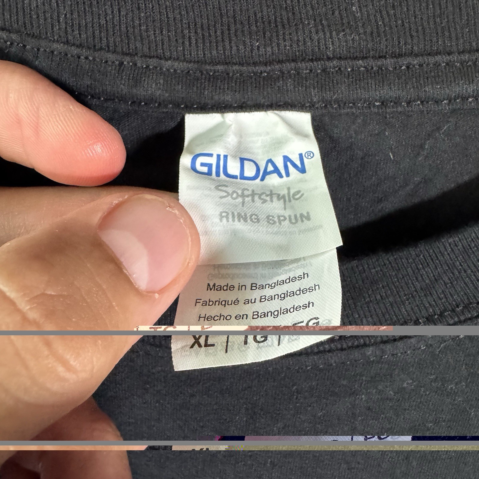 Gildan Softstyle T-Shirt Men’s Xl Black Ring Spun Preston Playz 100% Cotton gallery