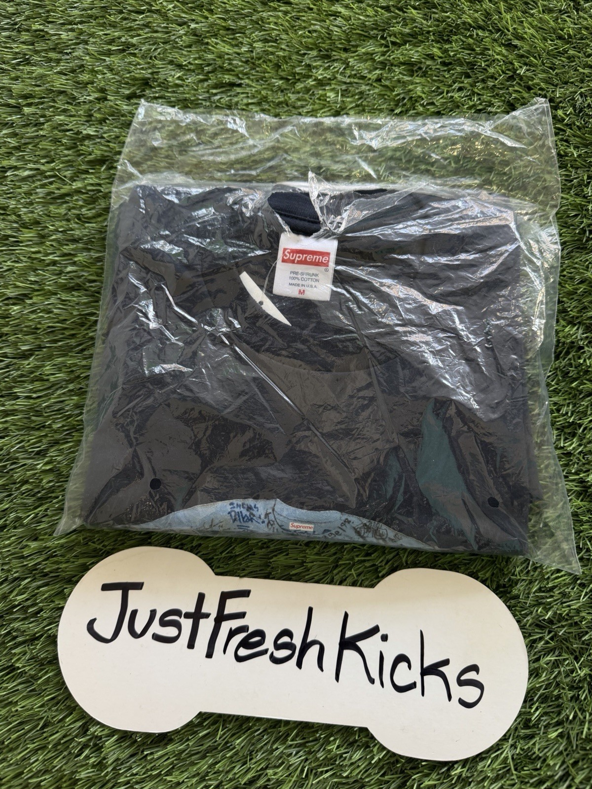 Supreme 30th Anniversary First Tee (SS24) Navy Brand New 100% Authentic Size M gallery