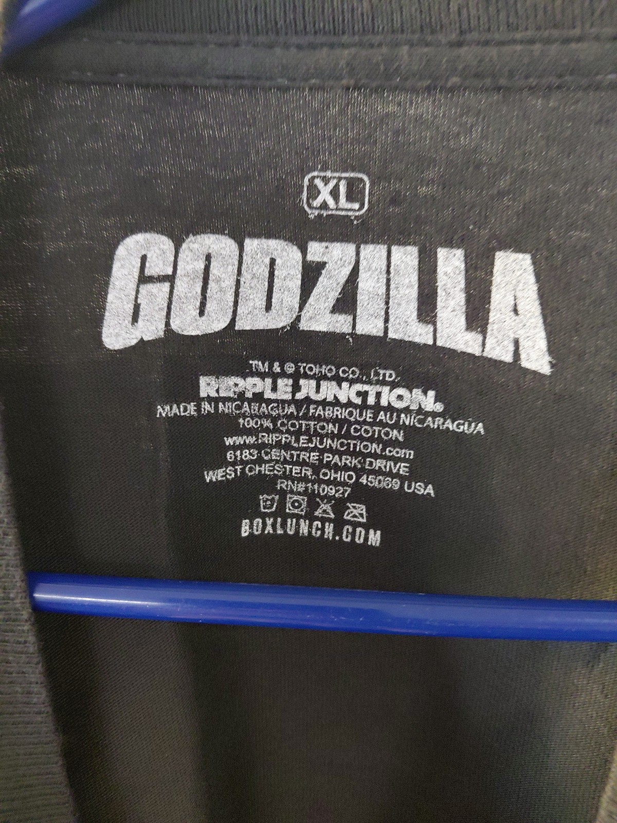 T-Shirt Godzilla 1993 (MechaGodzilla II 1993) Mens XLarge NWOT. Ripple Junctio gallery