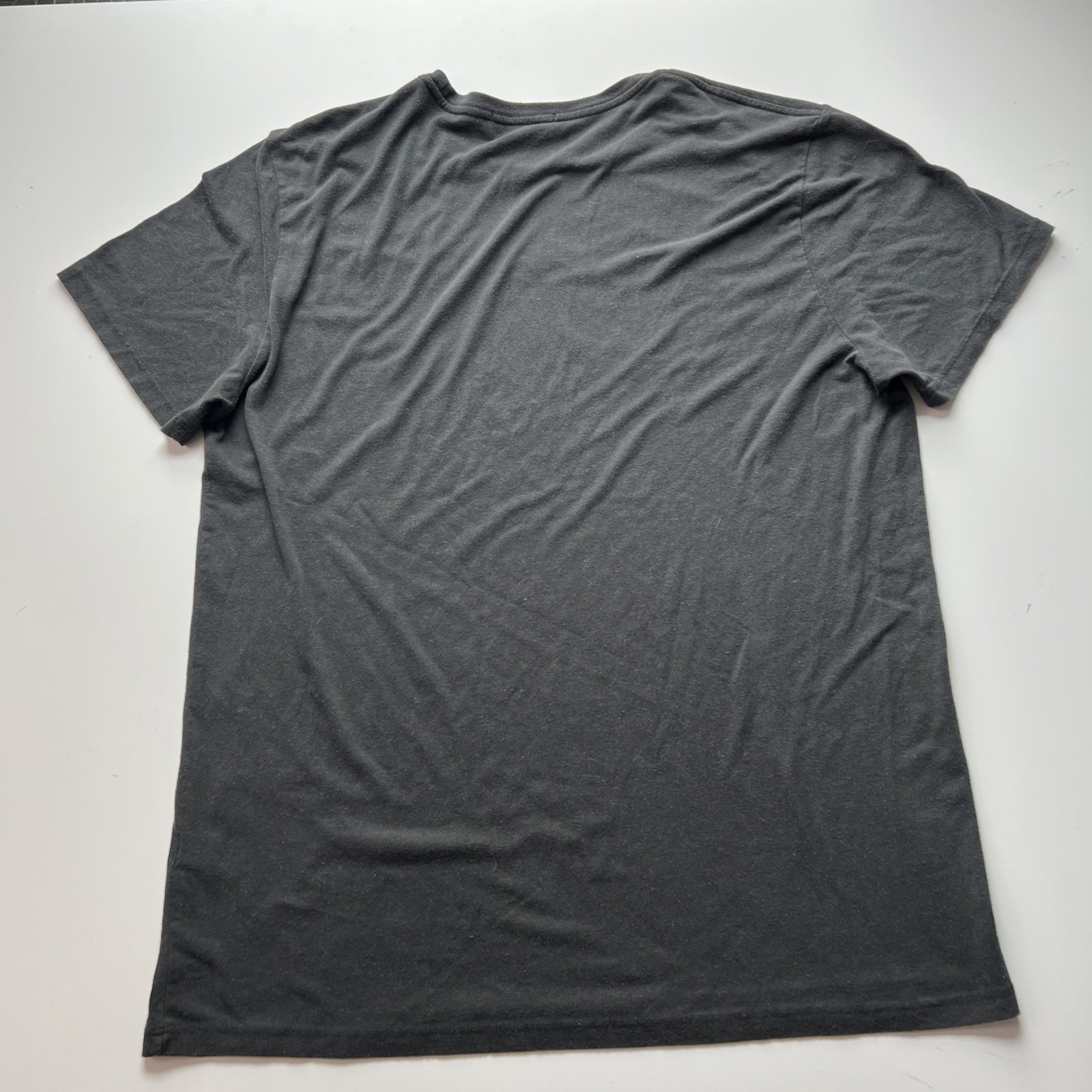 Marine Layer Re-Spun T Shirt Men's Large Black California Surfing Bear Graphic gallery