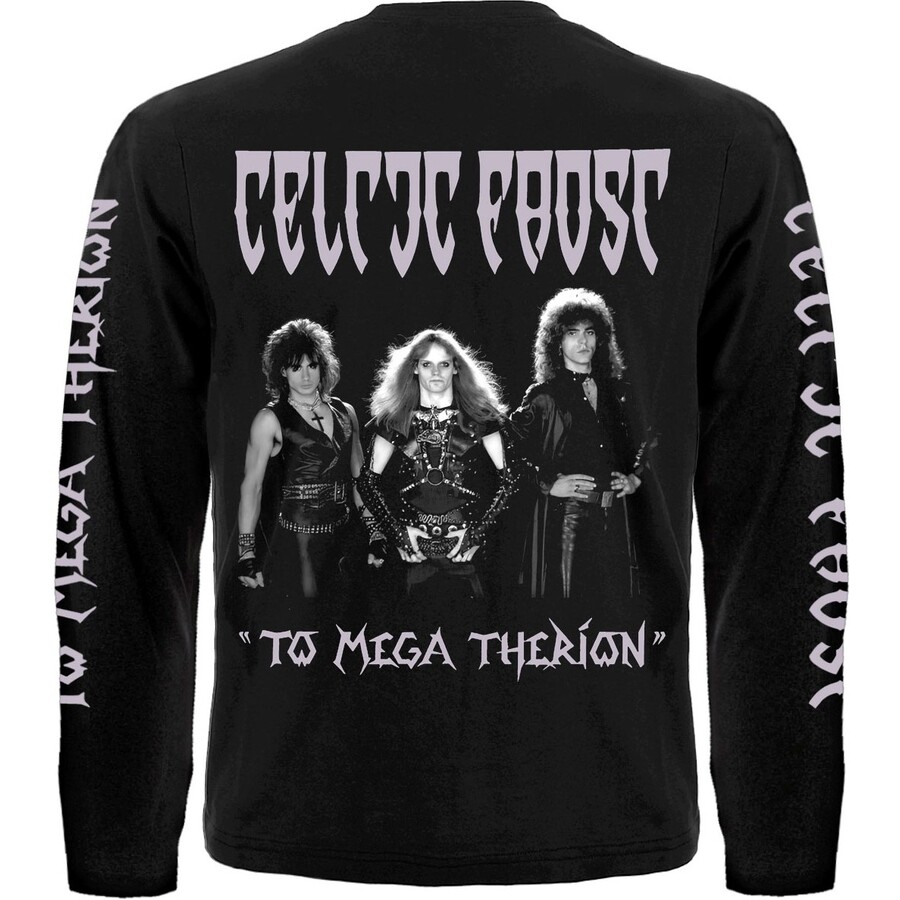 Celtic Frost "To Mega Therion" Long Sleeve Black T-Shirt bathory dark throne gallery